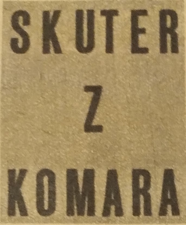 Skuter z Komara