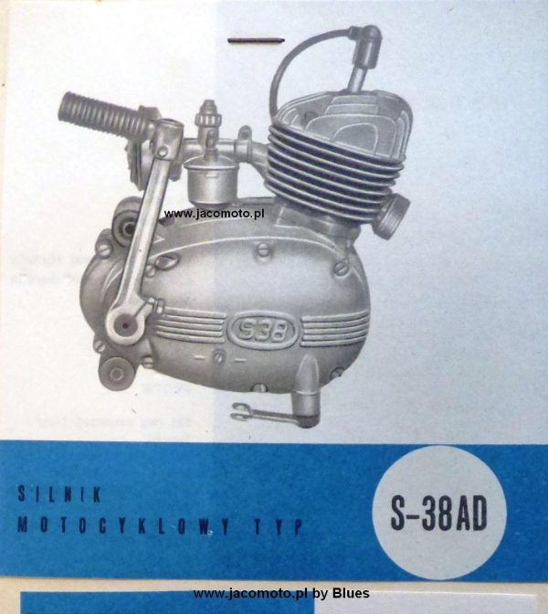 Silnik Dezamet model S-38 AD